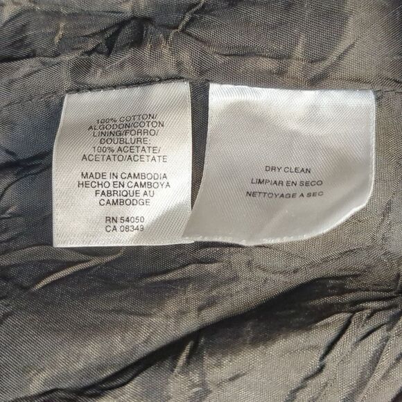 Jones New York Work Tiger Print Blazer Jacket Women's Size Large - Picture 11 of 12